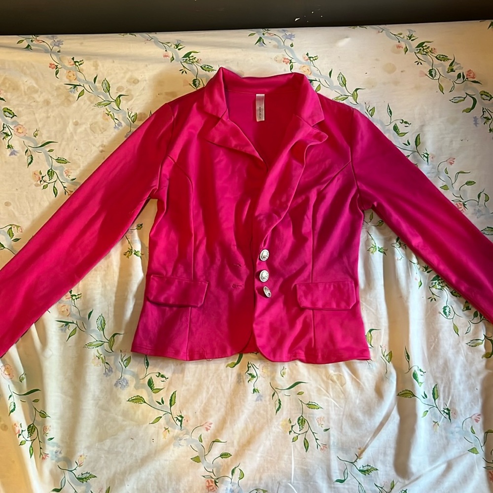 Magenta Blazer